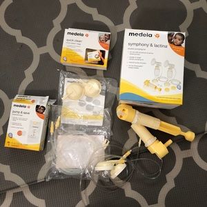 Medela Symphony And Lactina double pumping Kit